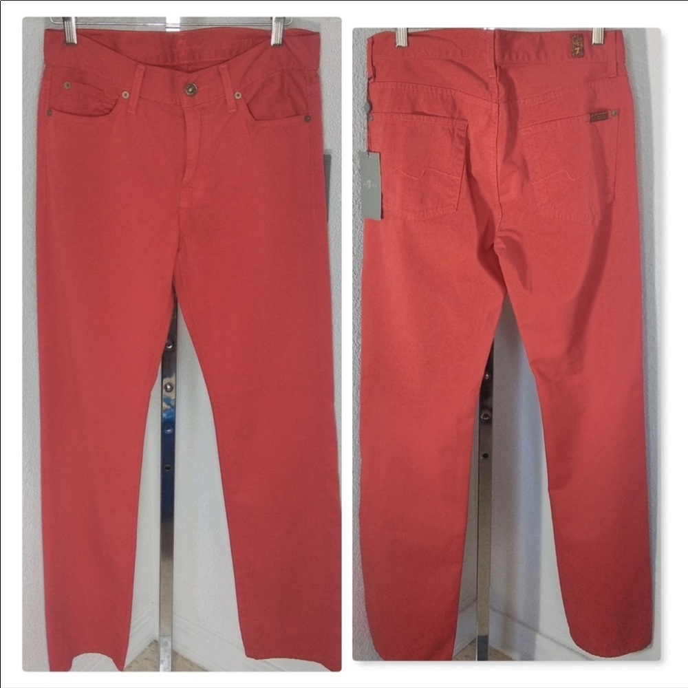 Seven for all man kind straight pants
